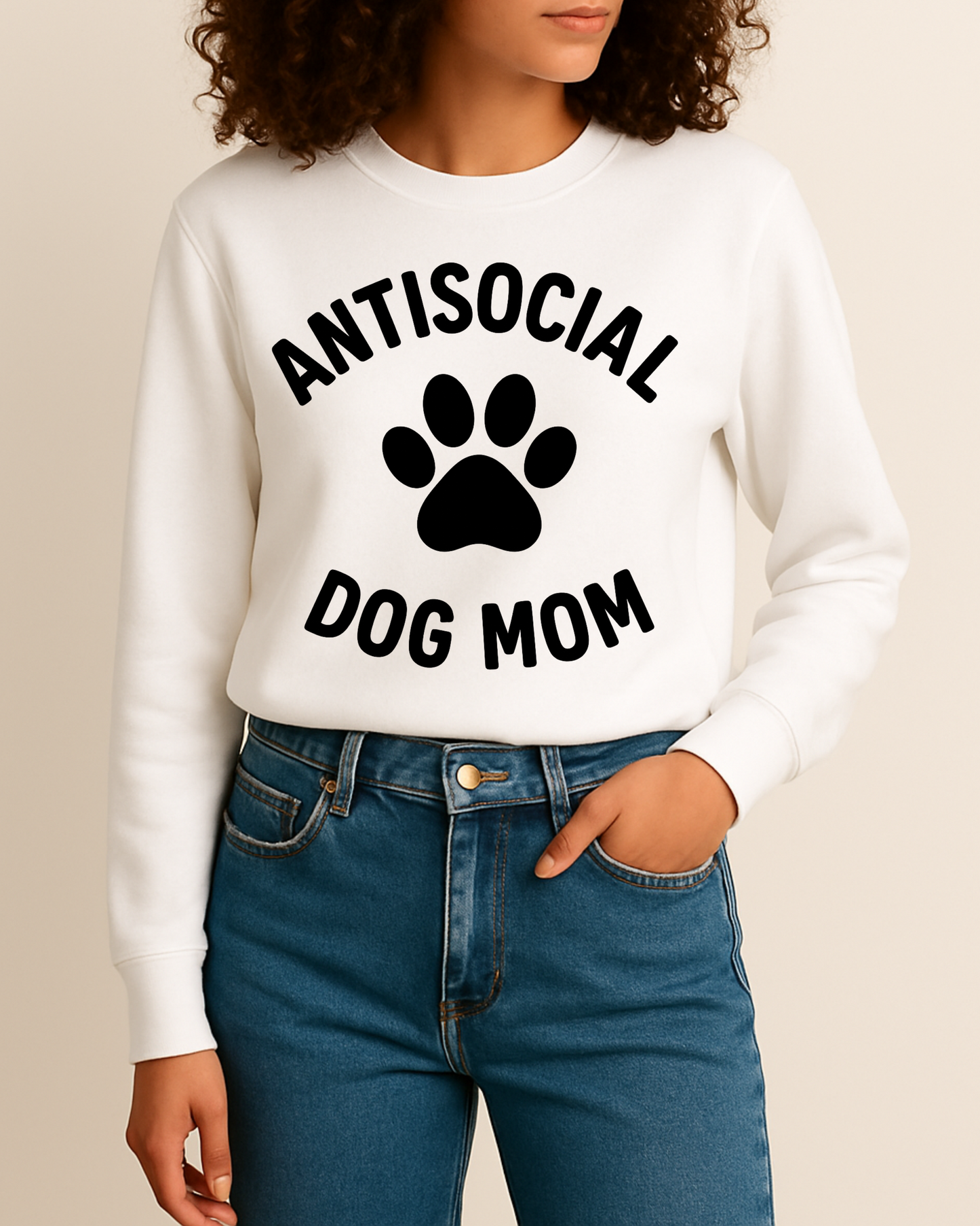 Antisocial Dog Mom (Matching) Apparel