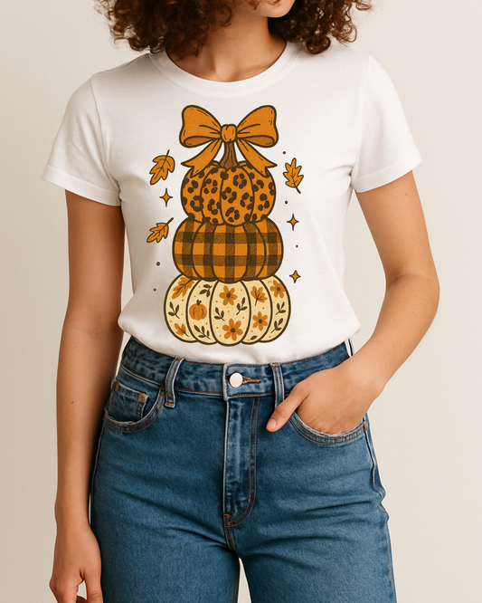 Stacked Pumpkin Apparel