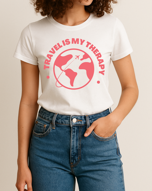 Travel Is My Therapy Apparel